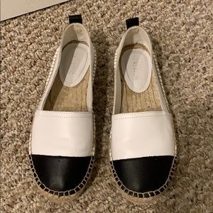 Black White Kenneth Cole Espadrilles size 7